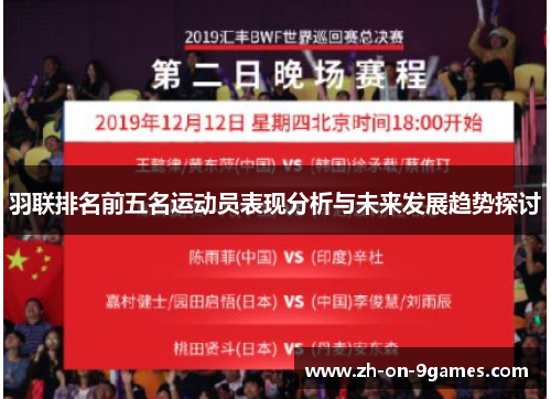 羽联排名前五名运动员表现分析与未来发展趋势探讨
